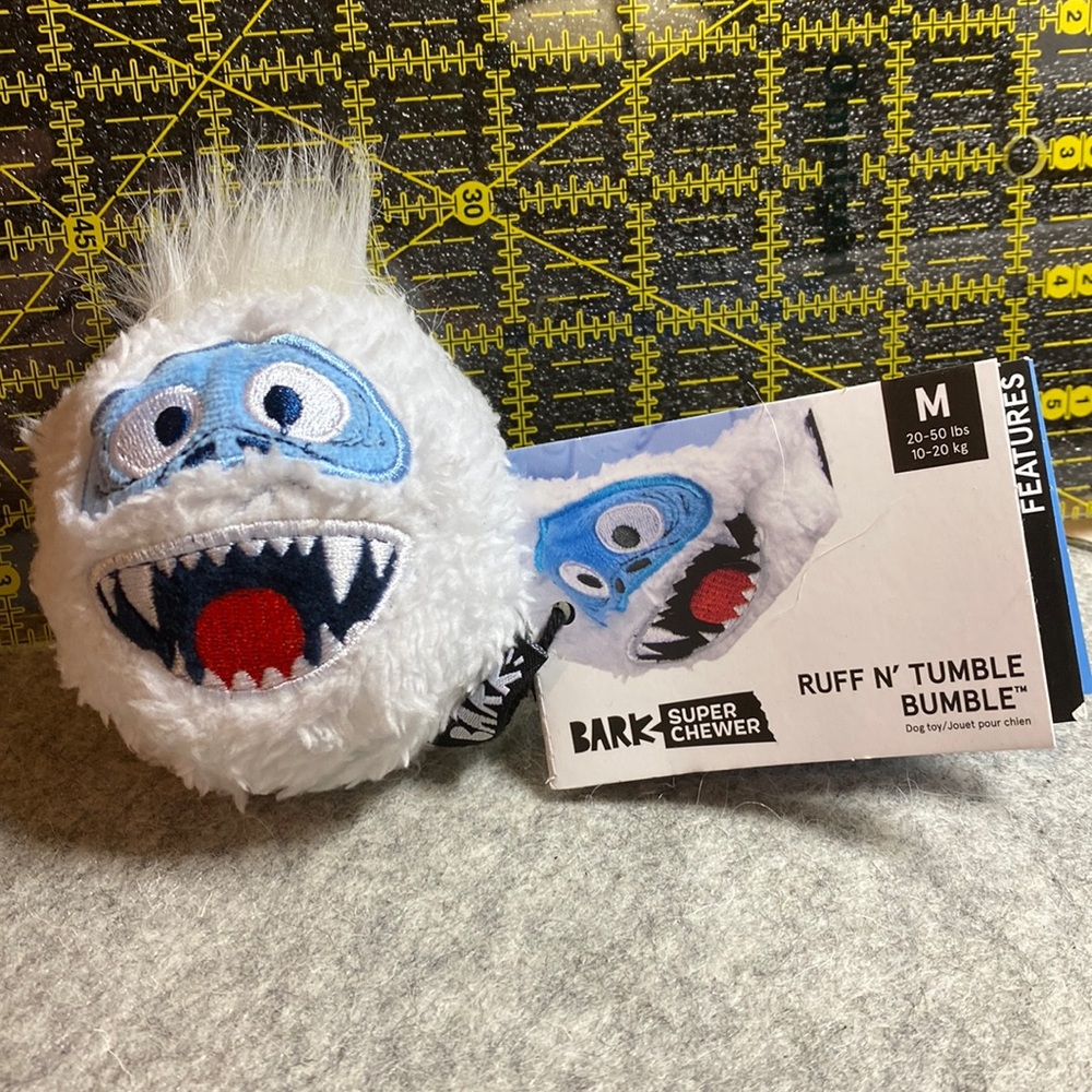 Bark Shop Super Chewer Dog Toy - Ruff ‘n’ Tumble Bumble - New